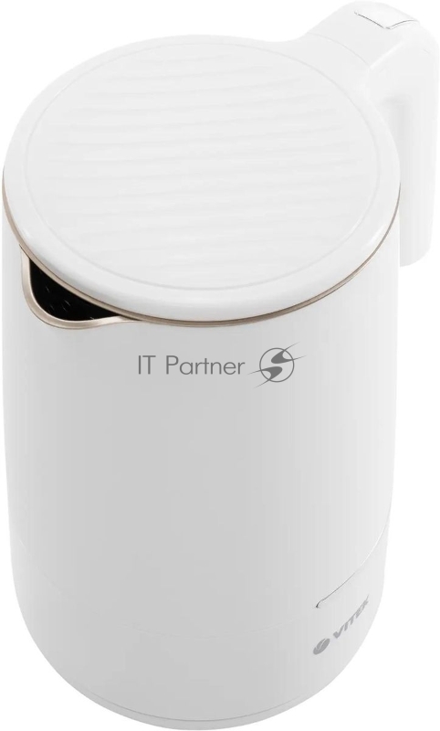 Чайник электрический Vitek VT-1104 1.5л. 2200Вт разноцветный корпус: металл/пластик