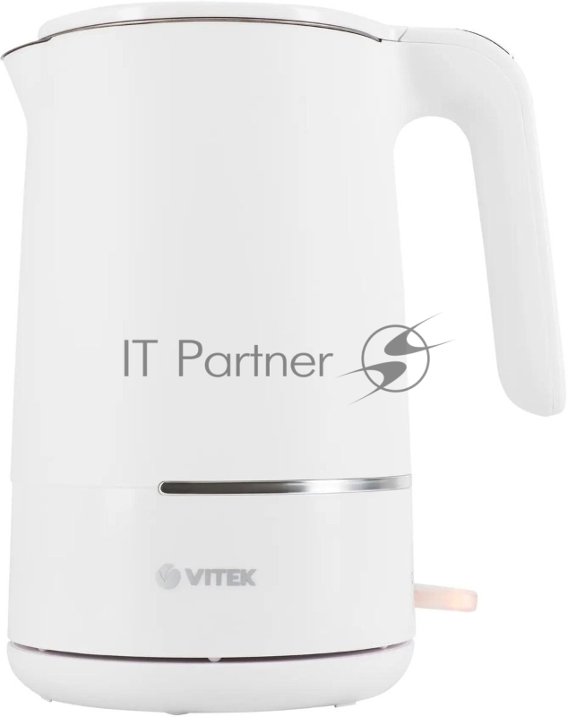 Чайник электрический Vitek VT-1104 1.5л. 2200Вт разноцветный корпус: металл/пластик