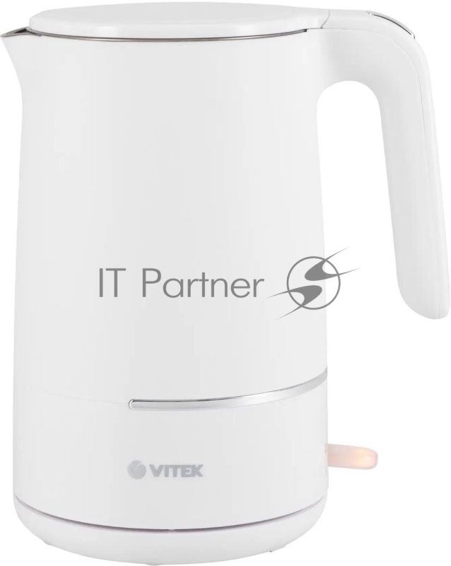 Чайник электрический Vitek VT-1104 1.5л. 2200Вт разноцветный корпус: металл/пластик