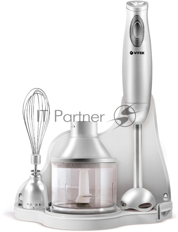 Блендер погружной Vitek VT-1456 серебристый 250Вт