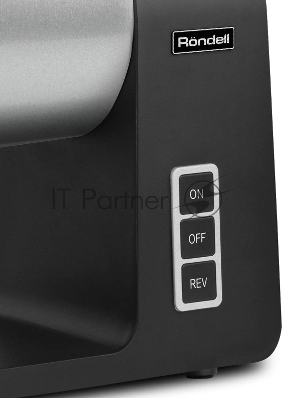 Мясорубка Rondell 1451-RE-01, 2300Вт, серебристый/черный