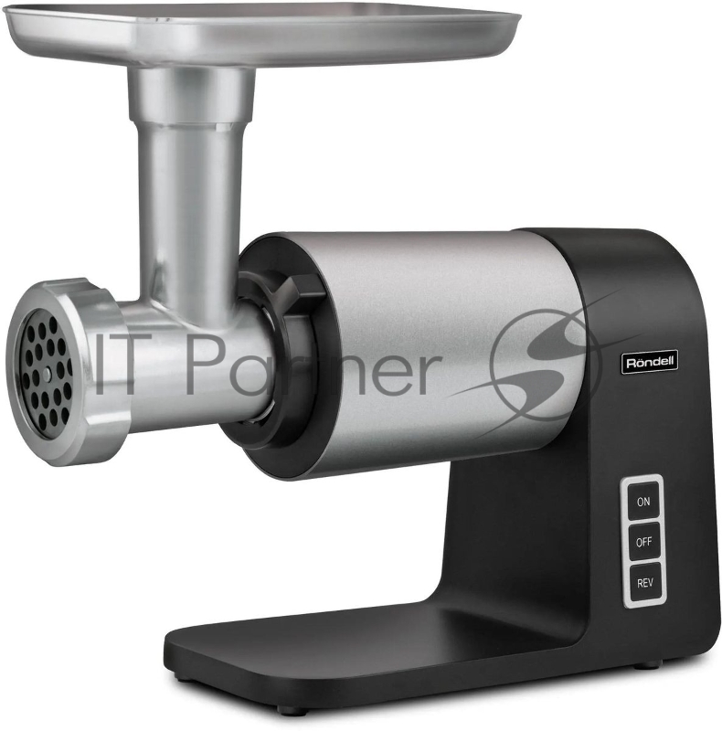 Мясорубка Rondell 1451-RE-01, 2300Вт, серебристый/черный