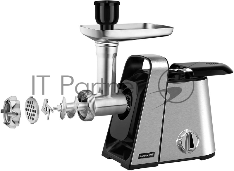 Мясорубка Rondell RDE-1454, 2000Вт, стальной