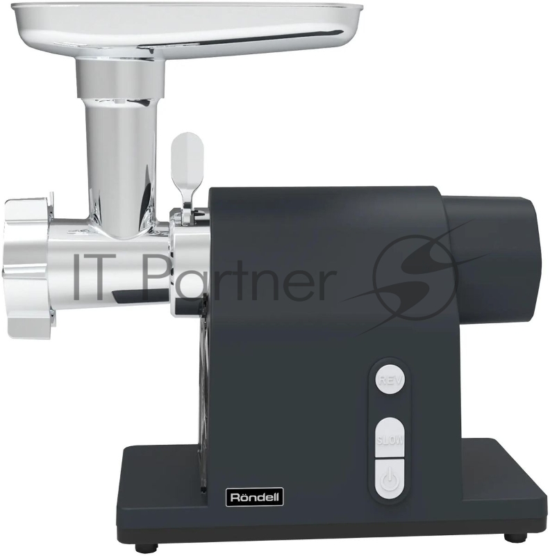 Мясорубка Rondell RDE-1452, 2000Вт, графит/серебристый