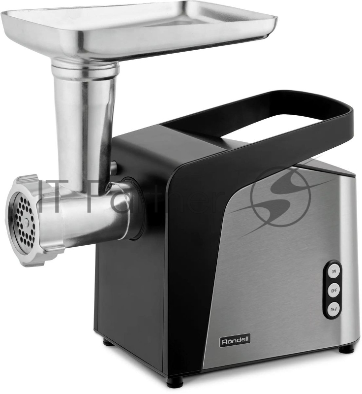 Мясорубка Rondell RDE-1455, 2000Вт, стальной