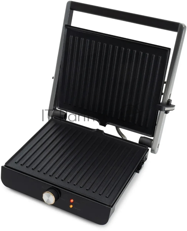 Электрогриль Hyundai HYG-2044 2000Вт черный/черный