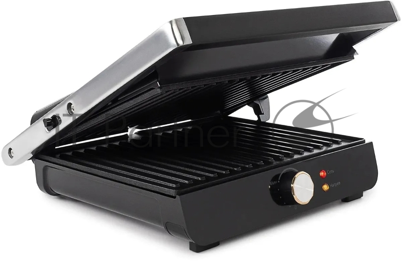 Электрогриль Hyundai HYG-2044 2000Вт черный/черный