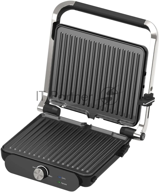 Электрогриль Hyundai HYG-3041 2000Вт черный/черный