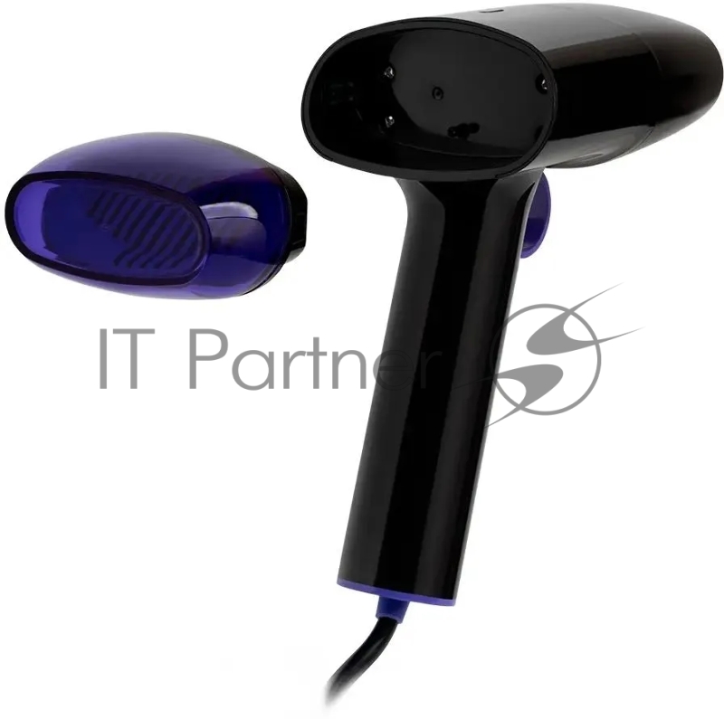 Отпариватель ручной Kitfort КТ-9114 1500Вт черный/фиолетовый