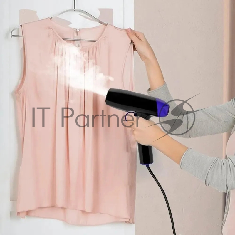 Отпариватель ручной Kitfort КТ-9114 1500Вт черный/фиолетовый