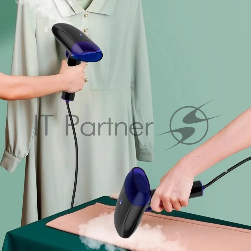 Отпариватель ручной Kitfort КТ-9114 1500Вт черный/фиолетовый