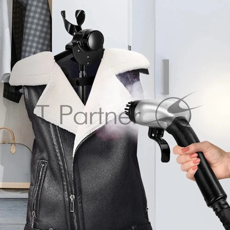 Отпариватель напольный Kitfort КТ-9179 2200Вт белый/черный