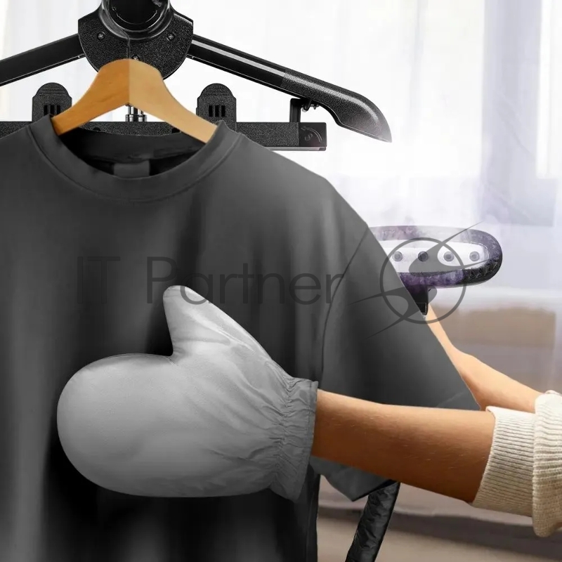 Отпариватель напольный Kitfort КТ-9179 2200Вт белый/черный