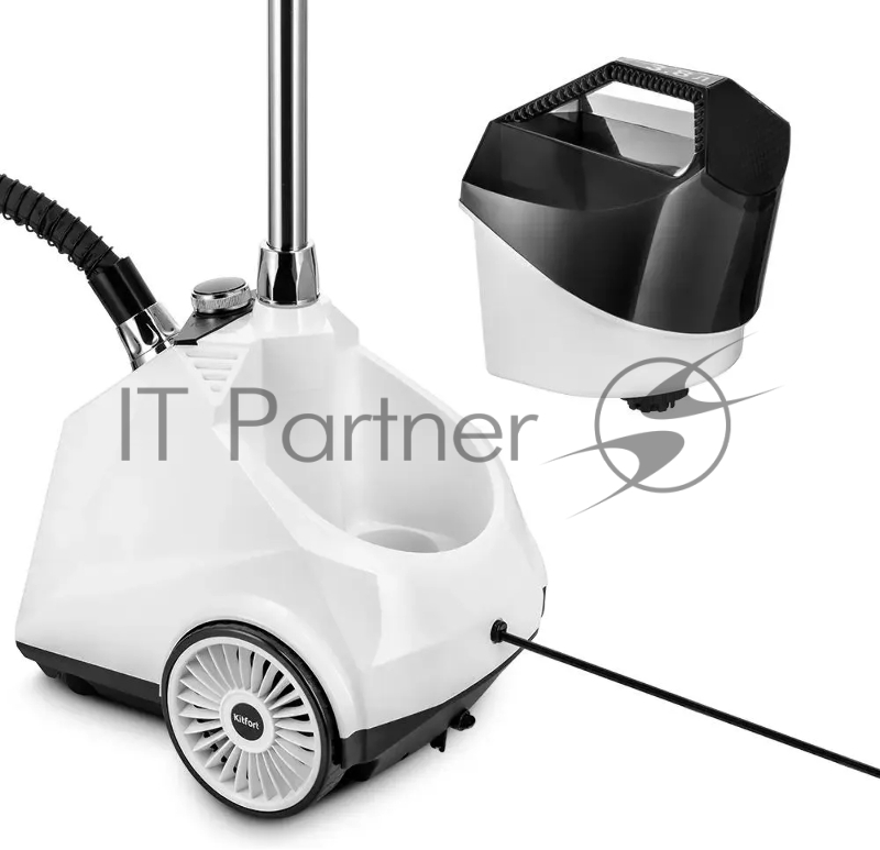 Отпариватель напольный Kitfort КТ-9179 2200Вт белый/черный