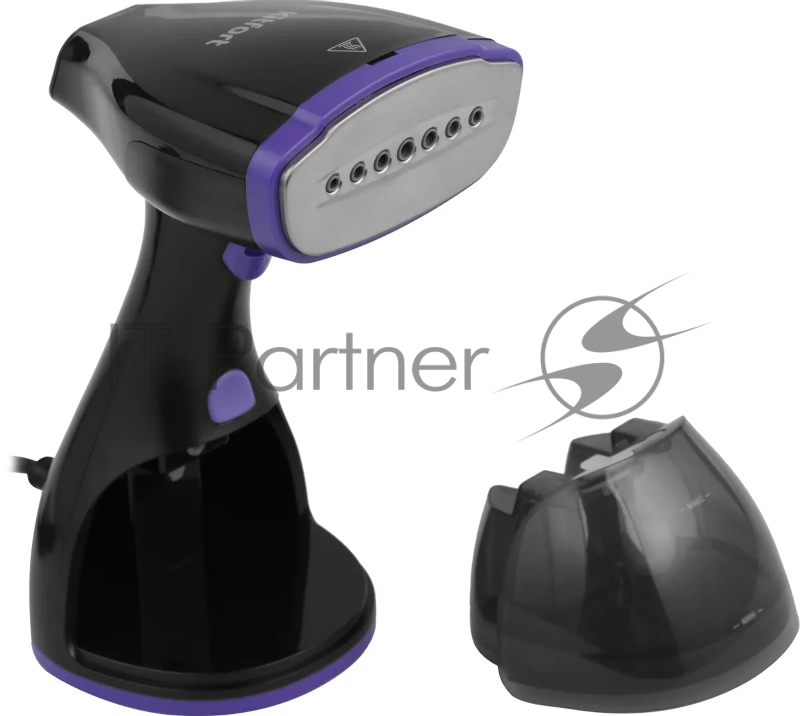 Отпариватель ручной Kitfort КТ-9121-1 1500Вт черный/фиолетовый