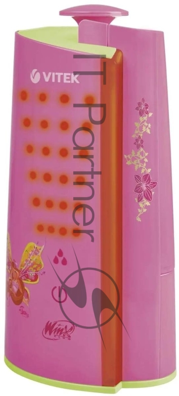 Увлажнитель 20Вт, ультразвуковой, 10кв.м, 1,3л, подсветка, розовый, WX-3101