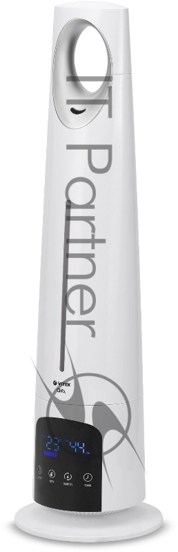 Увлажнитель воздуха VITEK VT-2348 белый 5.2 л. 30 м2