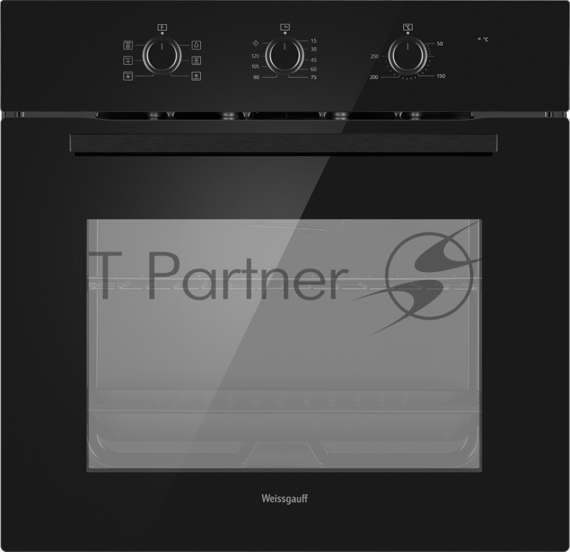 Духовой шкаф Электрический Weissgauff EOM 266 PMB черный