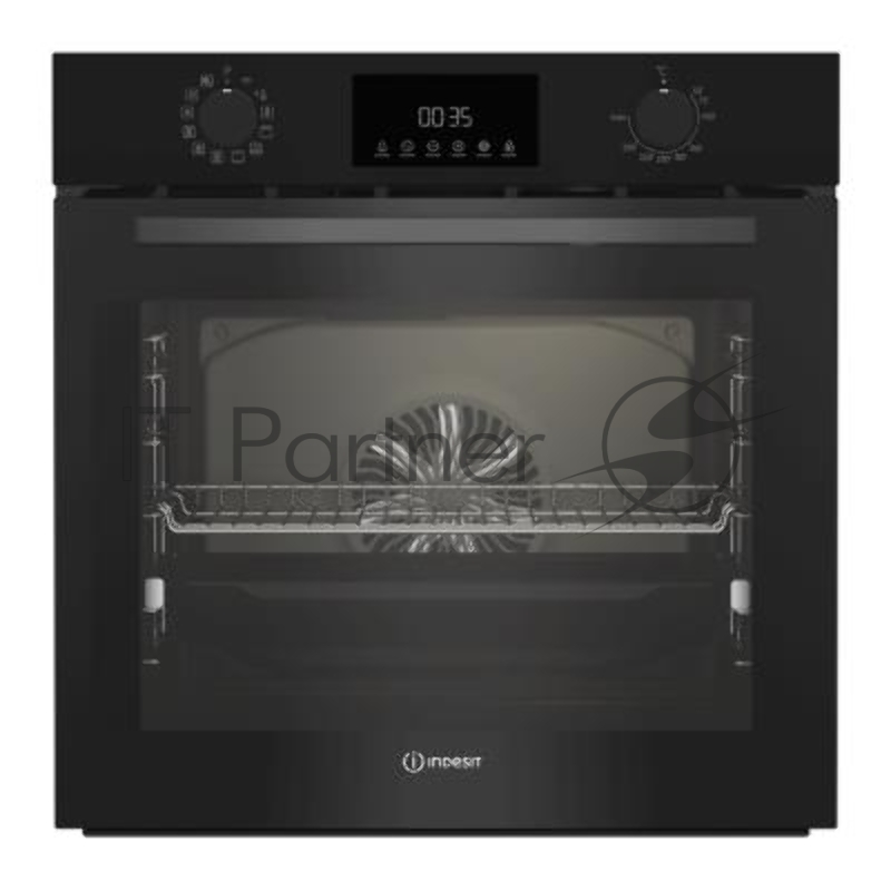 Духовой шкаф Электрический Indesit IBFTE 3841 BL черный