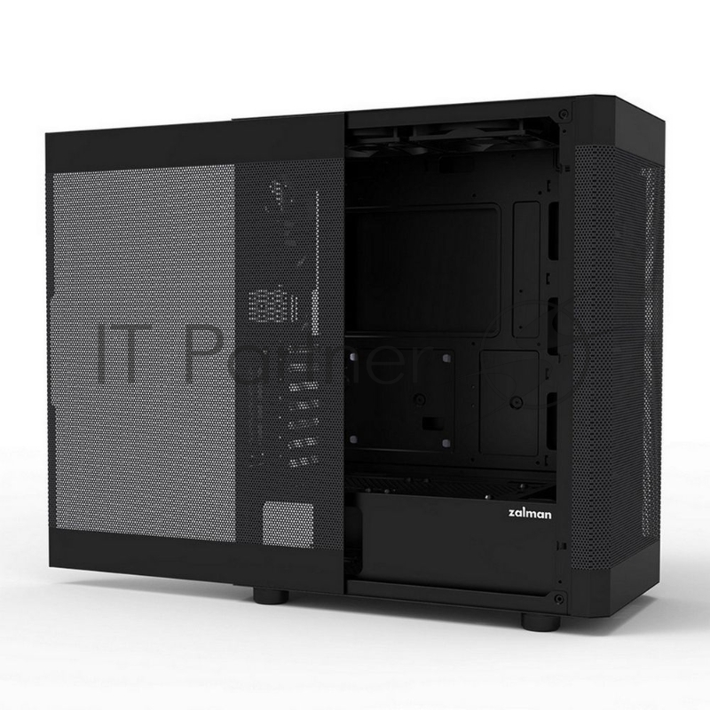 Корпус MidiTower Zalman I4 black (ATX, MESH, 2x3.5, 2x2.5, 1xUSB2.0, 2xUSB3.0, 6x120mm) (Zalman I4)