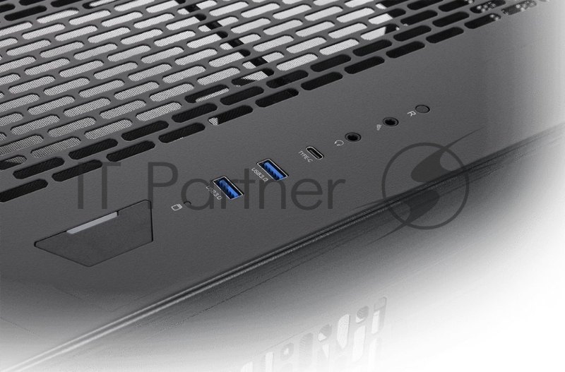 Корпус Thermaltake CTE E550 TG черный без БП ATX 8x120mm 6x140mm 2xUSB3.0 audio bott PSU