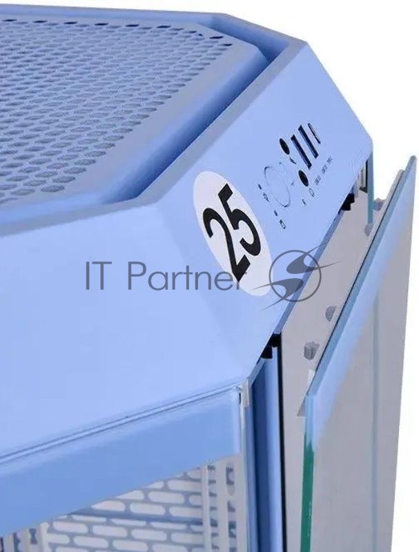 Корпус Thermaltake The Tower 300 Hydrangea голубой без БП miniITX 8x120mm 6x140mm 2xUSB3.0 audio bott PSU