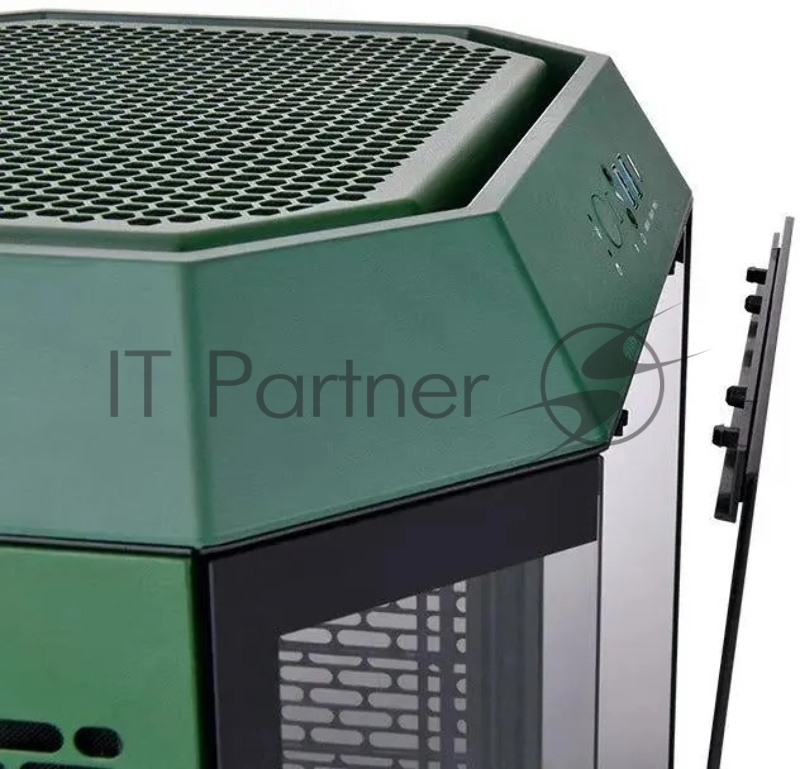 Корпус Thermaltake The Tower 300 Racing Green зеленый без БП miniITX 8x120mm 6x140mm 2xUSB3.0 audio bott PSU