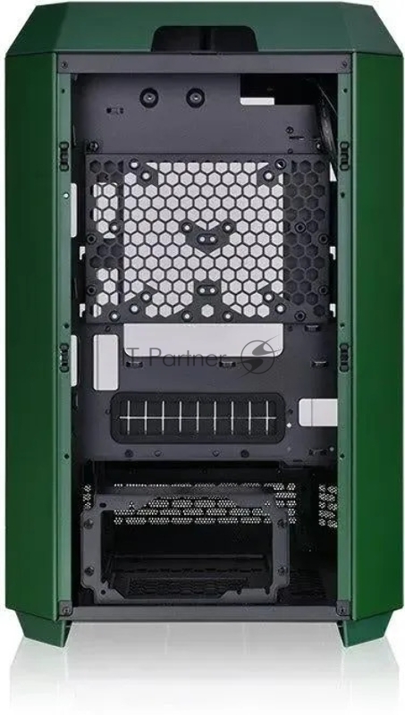 Корпус Thermaltake The Tower 300 Racing Green зеленый без БП miniITX 8x120mm 6x140mm 2xUSB3.0 audio bott PSU