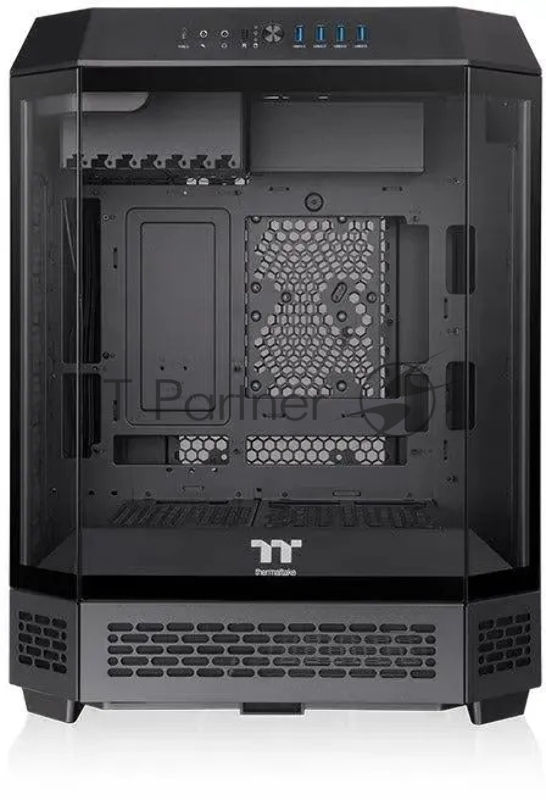 Корпус Thermaltake The Tower 600 Black черный без БП ATX 13x120mm 9x140mm 4xUSB3.0 audio bott PSU
