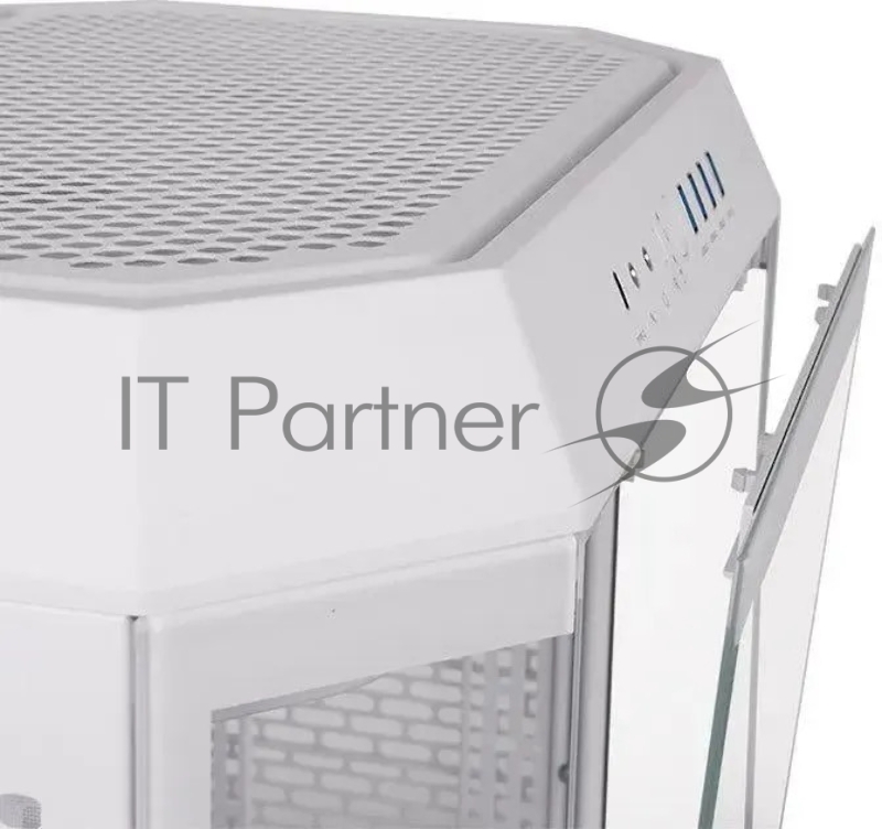 Корпус Thermaltake The Tower 600 Snow белый без БП ATX 13x120mm 9x140mm 4xUSB3.0 audio bott PSU
