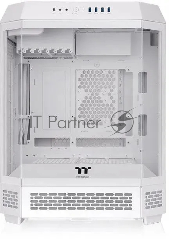Корпус Thermaltake The Tower 600 Snow белый без БП ATX 13x120mm 9x140mm 4xUSB3.0 audio bott PSU