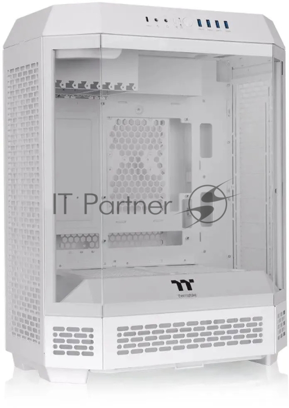 Корпус Thermaltake The Tower 600 Snow белый без БП ATX 13x120mm 9x140mm 4xUSB3.0 audio bott PSU