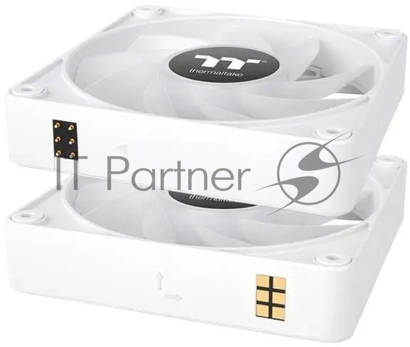 Вентилятор для корпуса Thermaltake CT120 EX Sync ARGB 120х120x25 белый 4-pin 28.5дБ (упак.:3шт) (CL-F190-PL12SW-A) Ret