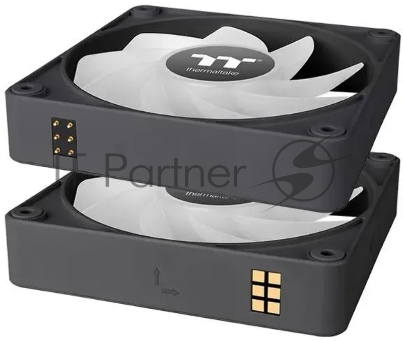 Вентилятор для корпуса Thermaltake CT120 EX Sync ARGB 120х120x25 черный 4-pin 28.5дБ (упак.:3шт) (CL-F181-PL12SW-A) Ret