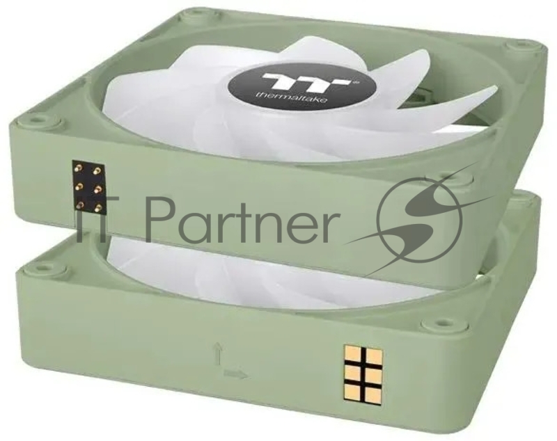 Вентилятор для корпуса Thermaltake CT120 EX Sync Matcha ARGB 120х120x25 зеленый 4-pin 28.5дБ (упак.:3шт) (CL-F196-PL12MG-A) Ret