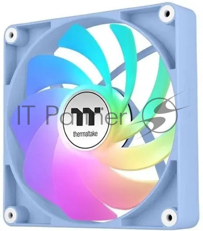 Вентилятор для корпуса Thermaltake CT120 Sync Hydrangea Reverse ARGB 120х120x25 голубой 4-pin 31.2дБ (упак.:2шт) (CL-F200-PL12BU-A) Ret