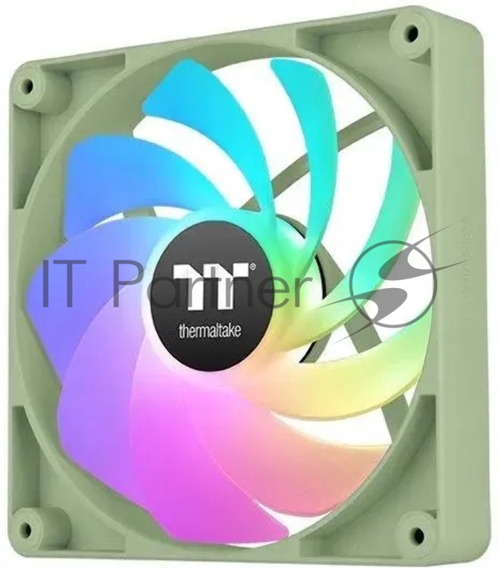 Вентилятор для корпуса Thermaltake CT120 Sync Matcha Reverse ARGB 120х120x25 зеленый 4-pin 31.2дБ (упак.:2шт) (CL-F200-PL12MG-A) Ret