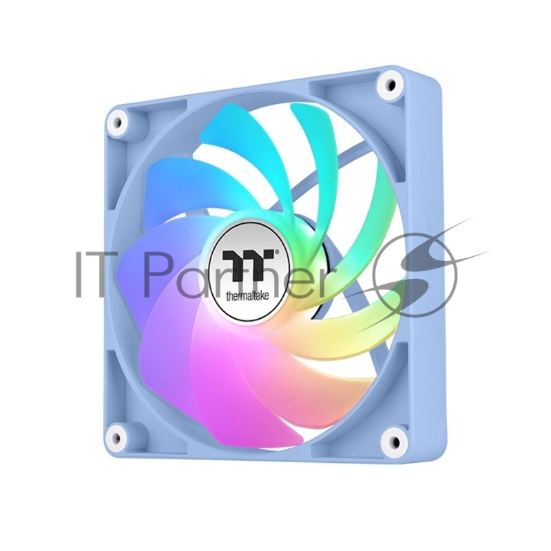 Вентилятор для корпуса Thermaltake CT140 Sync Hydrangea Reverse ARGB 140х140x25 голубой 4-pin 32.8дБ (упак.:2шт) (CL-F201-PL14BU-A) Ret