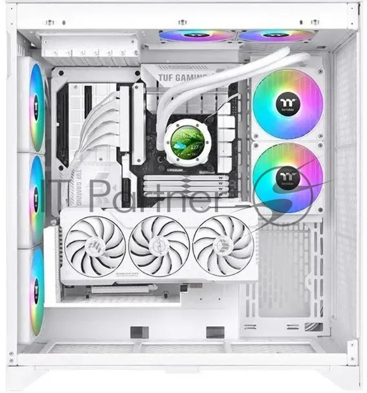 Система водяного охлаждения Thermaltake TH240 V2 Ultra EX Snow ARGB Soc-AM5/AM4/1151/1200/1700 белый 4-pin 28.5dB Al+Cu LCD Ret (CL-W425-PL12SW-A)