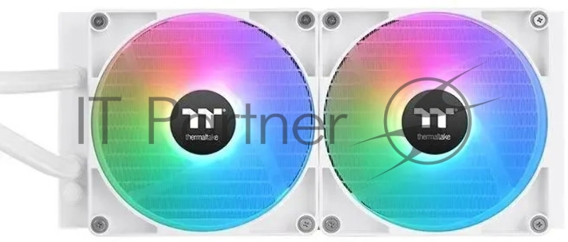 Система водяного охлаждения Thermaltake TH280 V2 Snow ARGB Soc-AM5/AM4/1151/1200/1700 белый 4-pin 34.7dB Al+Cu Ret (CL-W377-PL14SW-A)