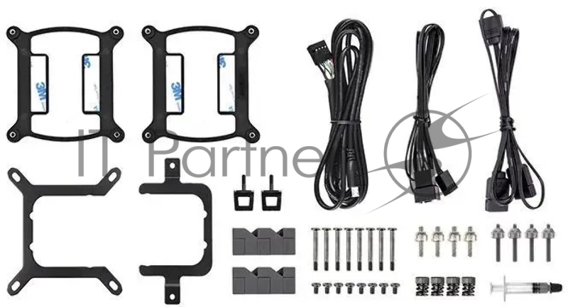 Система водяного охлаждения Thermaltake TH280 V2 Ultra ARGB Soc-AM5/AM4/1151/1200/1700 черный 4-pin 34.7dB Al+Cu LCD Ret (CL-W385-PL14SW-A)