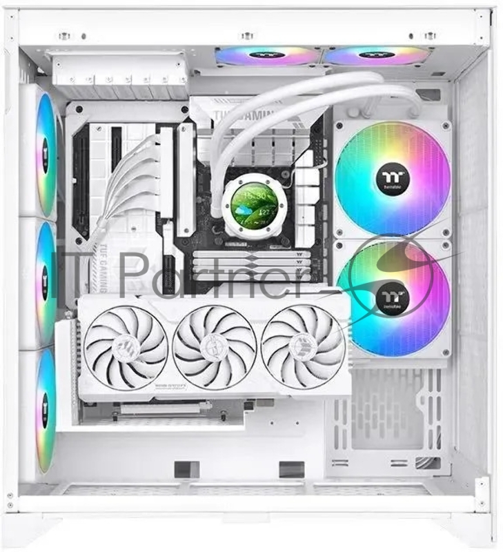 Система водяного охлаждения Thermaltake TH280 V2 Ultra EX Snow ARGB Soc-AM5/AM4/1151/1200/1700 белый 4-pin 30.7dB Al+Cu LCD Ret (CL-W427-PL14SW-A)