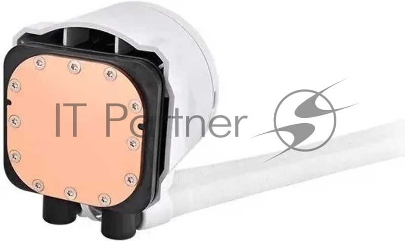 Система водяного охлаждения Thermaltake TH280 V2 Ultra EX Snow ARGB Soc-AM5/AM4/1151/1200/1700 белый 4-pin 30.7dB Al+Cu LCD Ret (CL-W427-PL14SW-A)