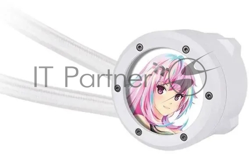 Система водяного охлаждения Thermaltake TH280 V2 Ultra EX Snow ARGB Soc-AM5/AM4/1151/1200/1700 белый 4-pin 30.7dB Al+Cu LCD Ret (CL-W427-PL14SW-A)