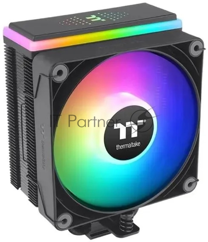Устройство охлаждения (кулер) Thermaltake Astria 200 ARGB Soc-AM5/AM4/1151/1200/1700 черный 4-pin 26.8dB Al 210W Ret (CL-P119-AL12SW-A)