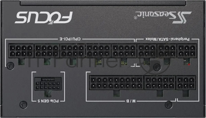 Блок питания Seasonic ATX 850W Focus GX-850 80+ gold (20+4pin) APFC 135mm fan 10xSATA Cab Manag RTL