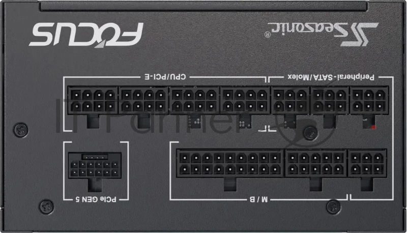 Блок питания Seasonic ATX 750W Focus GX-750 80+ gold (20+4pin) APFC 135mm fan 10xSATA Cab Manag RTL