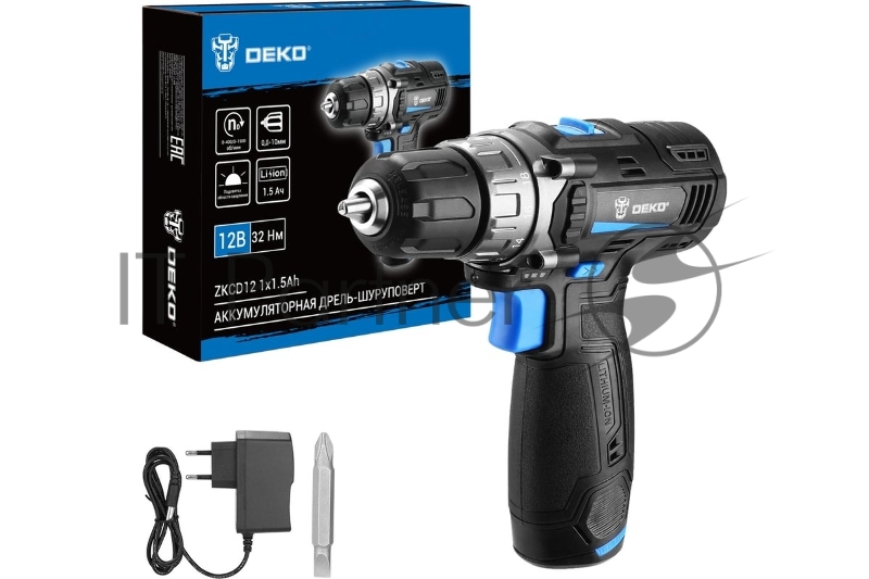 Дрель-шуруповерт Deko ZKCD12 084-1008