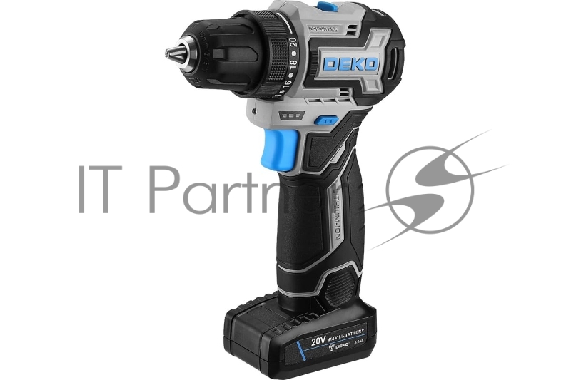 Дрель-шуруповерт Deko Loner 20V Pro 085-1010