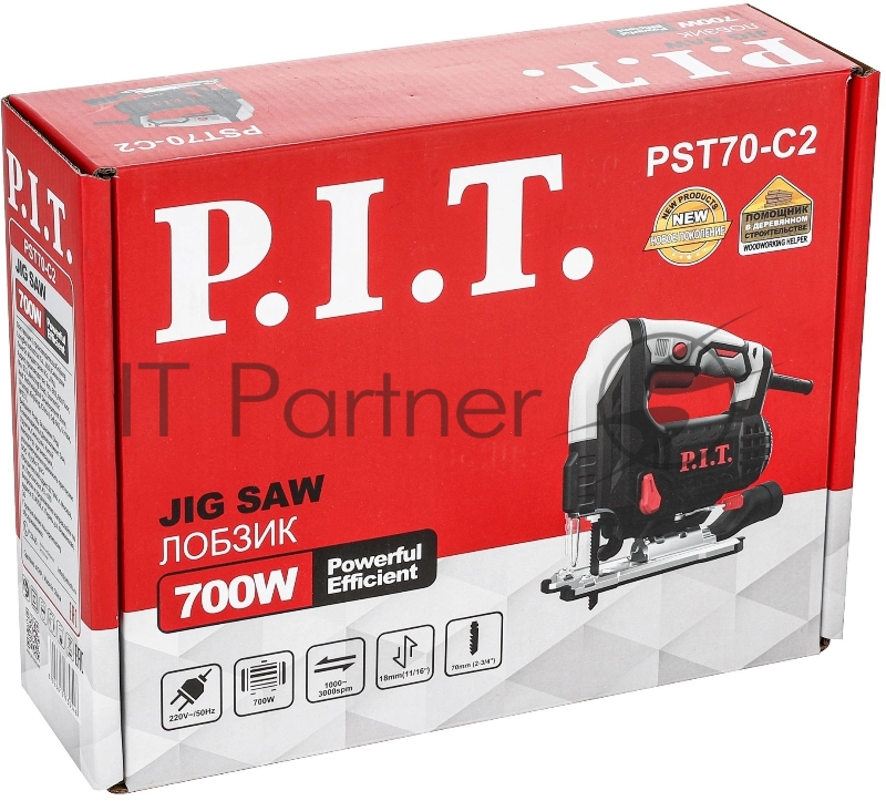 Лобзик P.I.T. PST70-C2 700Вт 3000ходов/мин от электросети